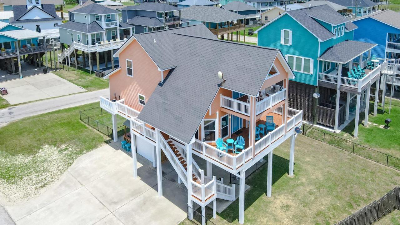Vila Spring Break Specials! Front Row Views - Tiki Bar - Playground Bolivar Peninsula Exteriér fotografie